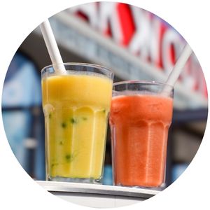 smoothies steak in out